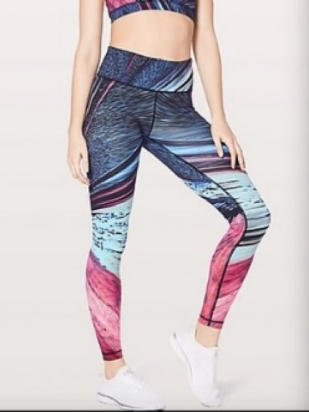 Lululemon Speed Wunder Tight Nulux Electrobeam Leggings NWOT - Picture 2 of 5
